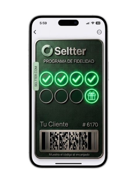 Seltter Card